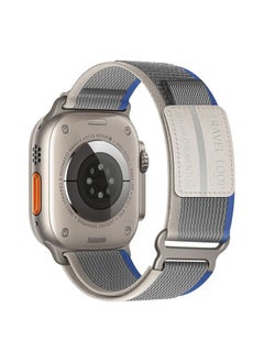 Trail Loop Nylon Band - Compatible with Apple Watch Ultra 2 Band 49mm 46mm 45mm 44mm 42mm 41mm 40mm 38mm Men Women,Rugged Braided Elastic Weave Sport Strap for iWatch Ultra Series 10/9/8/7/6/SE/5/4/3