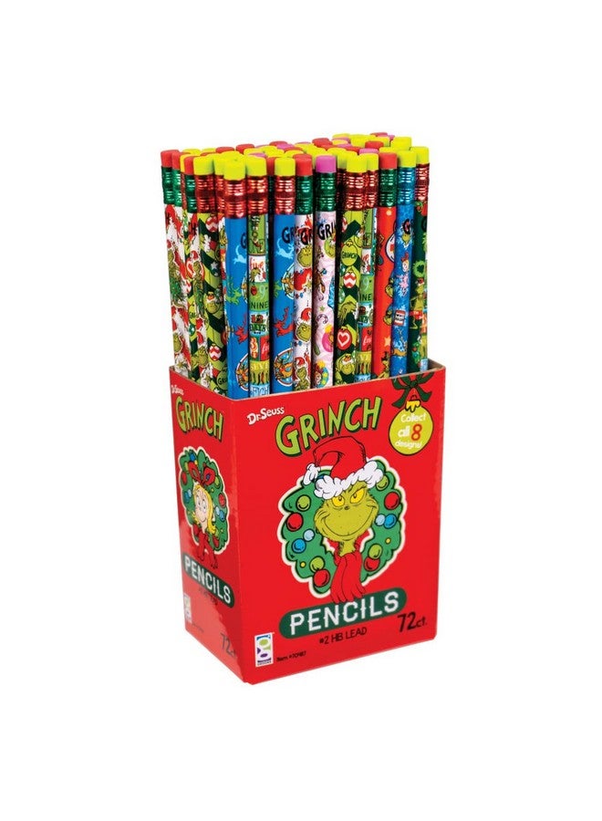 Geddes D Geddes Dr. Seuss Grinch Pencils - 72-Pack Display Box For School And Home Use - Image 4