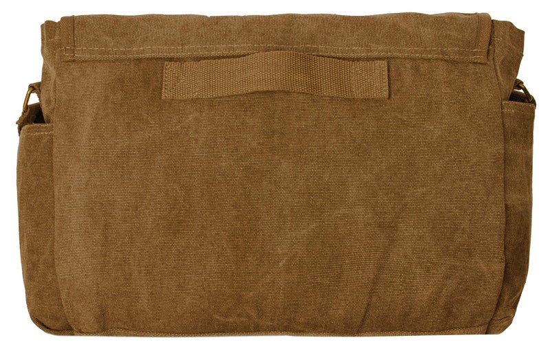 Sweetbriar Classic Vintage Messenger Bag - Original Heavyweight Cotton Canvas Shoulder Bag with Upgraded Features - Image 3