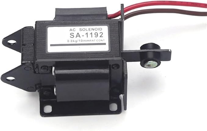 SA 1192 AC110V Push Pull Lifting Magnet Solenoid Electromagnet Actuator 10mm 0.8kg - Image 1