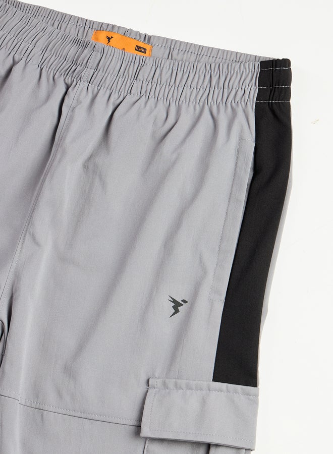 Technosport Teen Straight Fit Sports Cargo Track Pants - Image 5