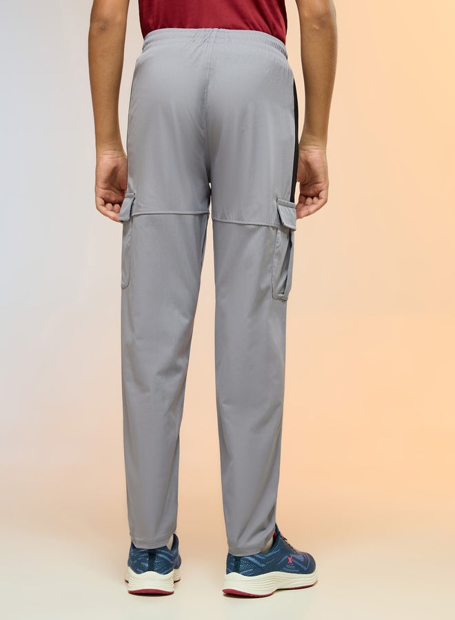Technosport Teen Straight Fit Sports Cargo Track Pants - Image 4