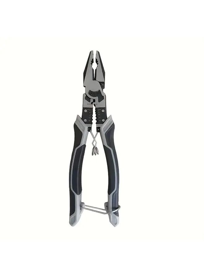 Professional 9 Inch Multi Function Wire Cutter Cable Stripper Manual Tool Auto Stripping Ergonomic PVC Handle - Image 3