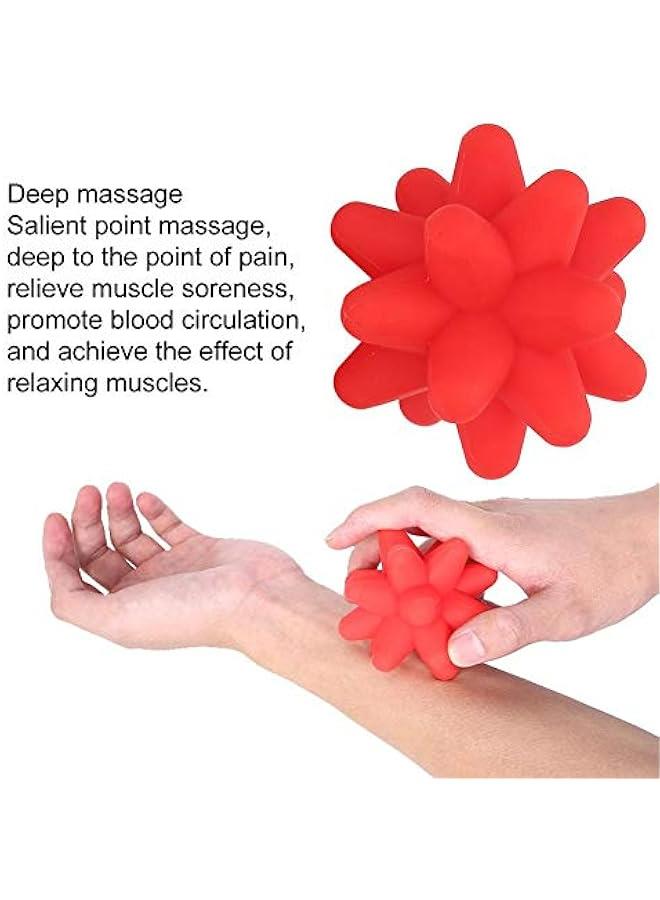 Loquat Deep Tissue Trigger Point Massage Ball for Myofascial Release and Mobility Recovery - Silicone Foot Acupoint Massager for Exercise - Image 3