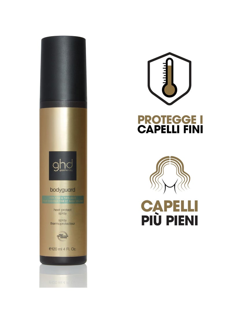 GHD Bodyguard Heat Protectant Spray for Fine & Thin Hair | 120ml | Lightweight Thermal Protection for Delicate Hair | Prevents Breakage & Adds Shine - Image 2