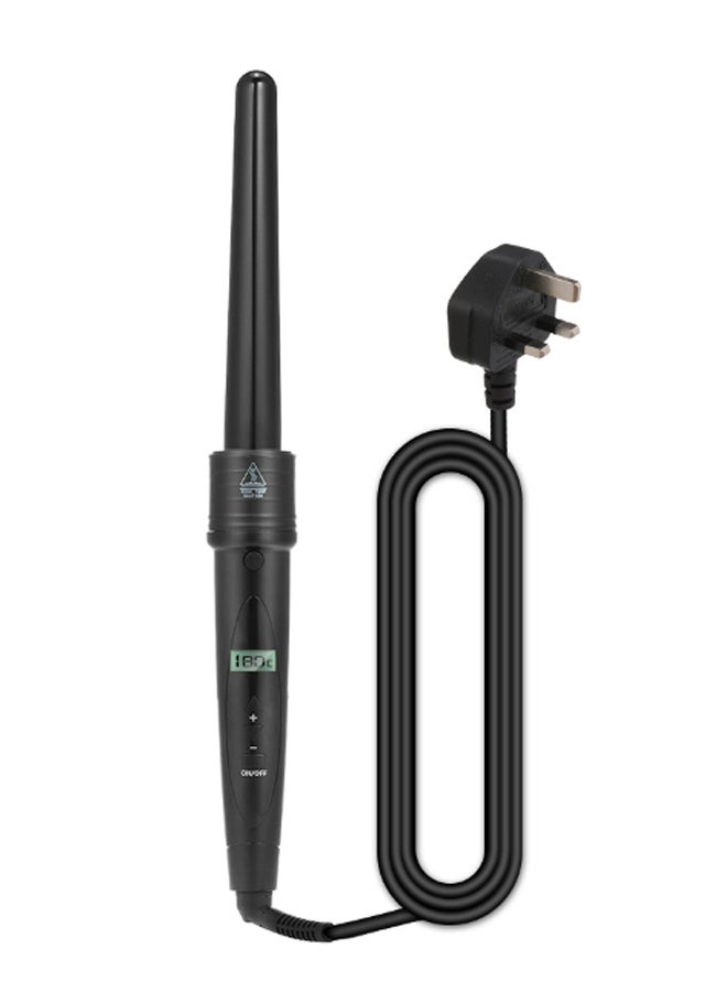 نيبمينينت 6-In-1 Interchangeable Wand Hair Curling Iron Set Black 2.5meter - Image 2