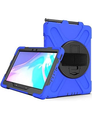 Case Compatible with Samsung Tab Active Pro 10.1 inch SM-T540/T545/T547, Kickstand with 360 Degree Rotatable 3 Layer Hybrid Heavy Duty Shockproof Hand Strap Shoulder Strap - pzsku/Z027706A743B2DB1AF18FZ/45/_/1687253401/b1c91ea6-2354-42de-882c-cb899cbf7b39