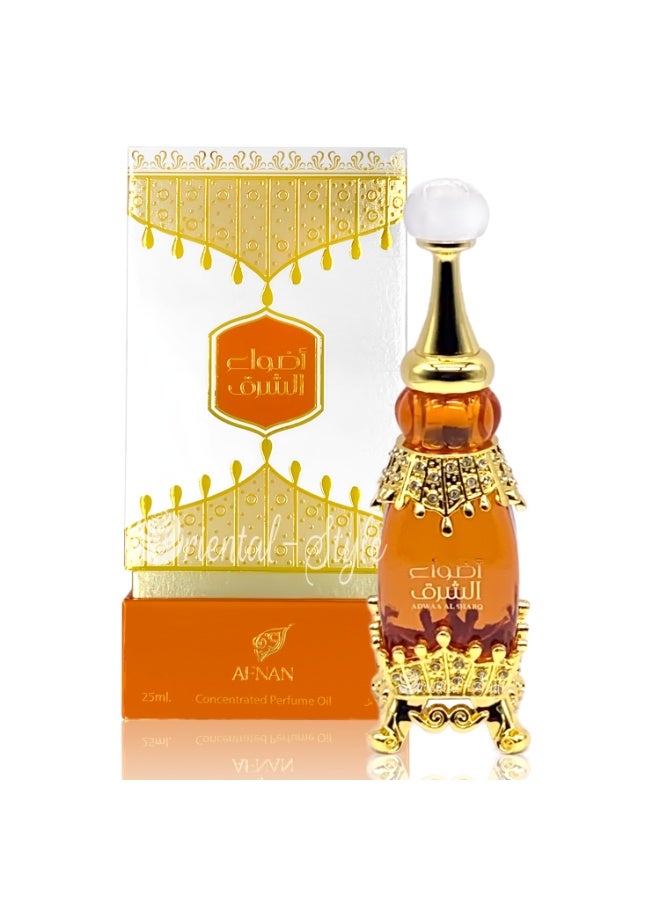 Adwaa Al Sharq Concentrated Perfume Oil For Unisex 25ml