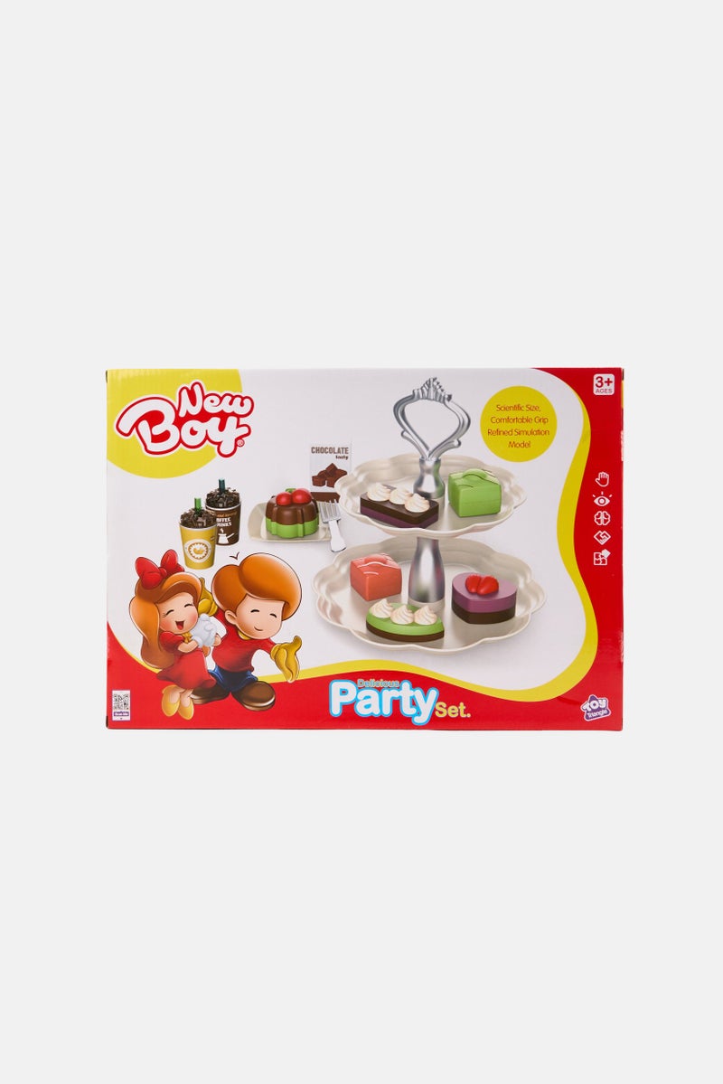 New Boy 22-Pieces Play Food And Accessories Delicious Party Set - Image 2