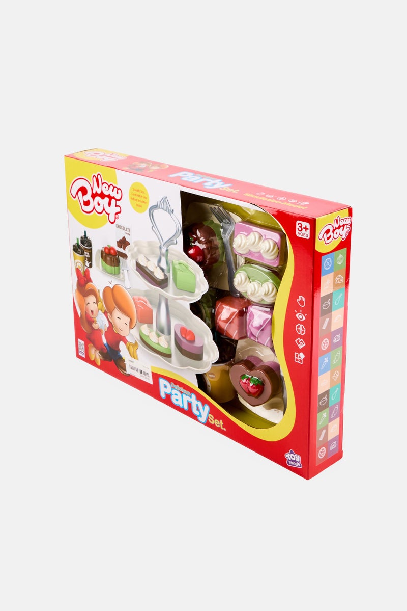 New Boy 22-Pieces Play Food And Accessories Delicious Party Set - Image 5