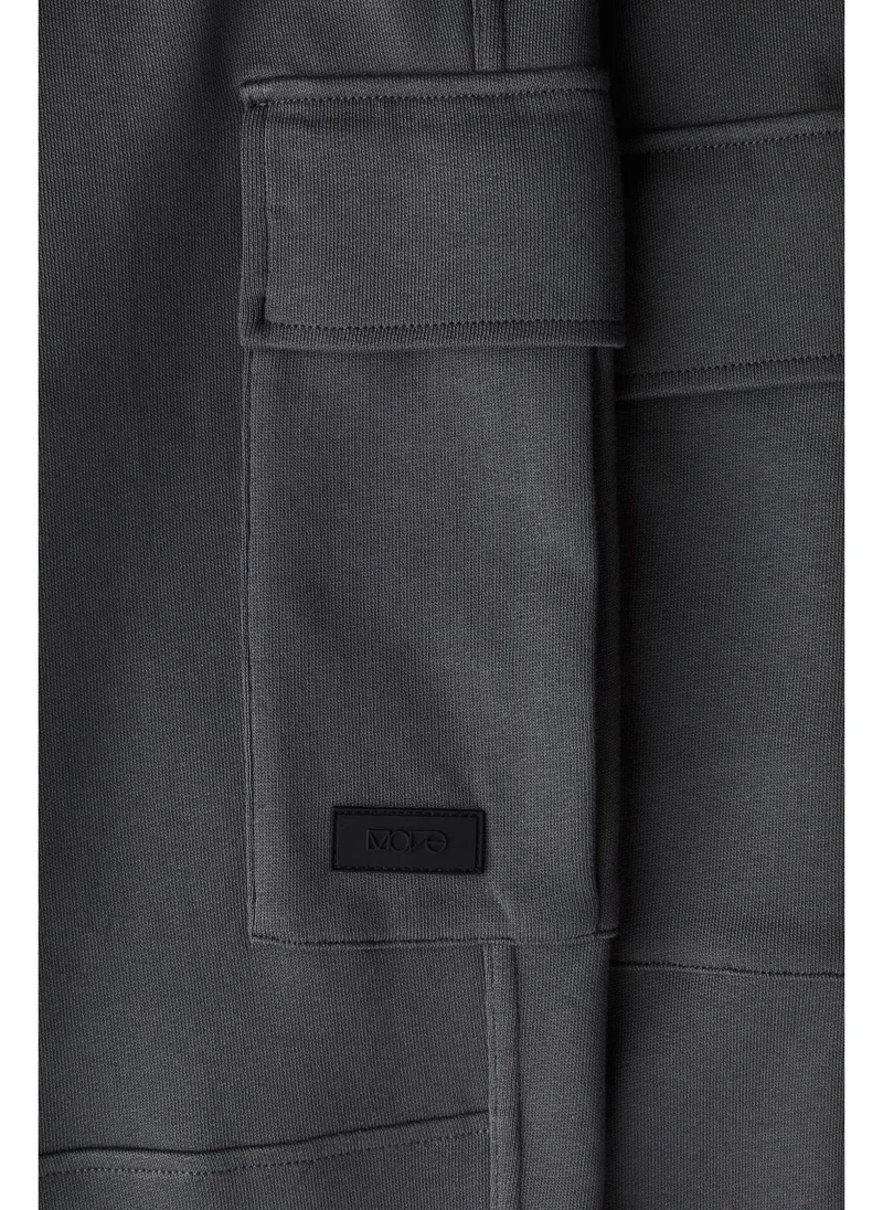 H&M DryMove™ Cotton cargo joggers
