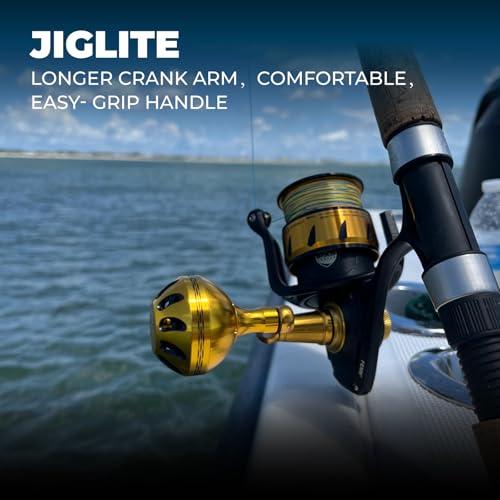 GOMEXUS Power Handle for Penn Spinfisher VI VII Slammer III IV 25004500Fishing Reel Replacement Parts Not for Daiwa BG 3000 and Penn Battle II 4000 - Image 3