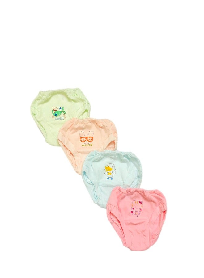 heartbury Baby Girls Cotton Blend Panties (Pack of 8) (AM-UND-12_Multicolour_6 Months-12 Months) - Image 4