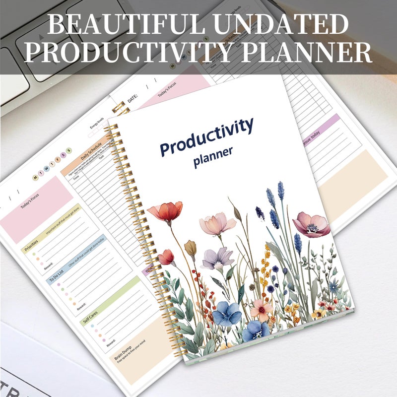 Kamoy ADHD Daily Planner with Hard Cover & Colorful Sheets Inside,Productivity Planner Task Management Organizer for Neurodivergent Adults Focused for Men & Women, 7" x 10" - Image 5