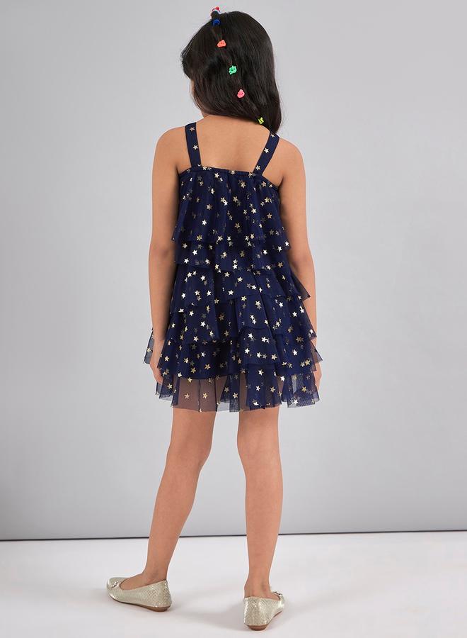 ستايلو بج فستان تول بنجوم - Image 5