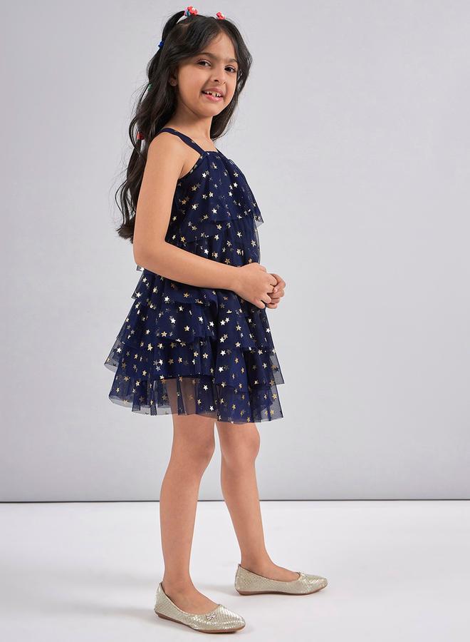 ستايلو بج فستان تول بنجوم - Image 4