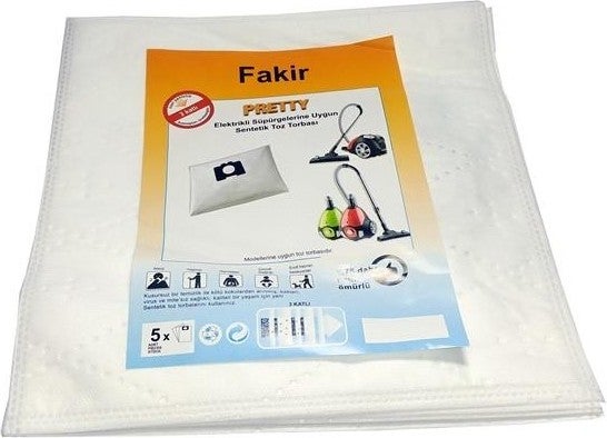 Amasya Isıtma Soğutma Broom.. (Fakir Pretty) SMS Cloth Bag (5 Piece Pack) - Image 1