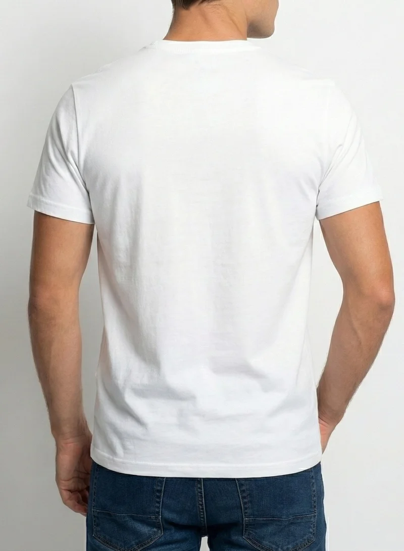 Polo Play Boys Graphic T-shirt -WHITE