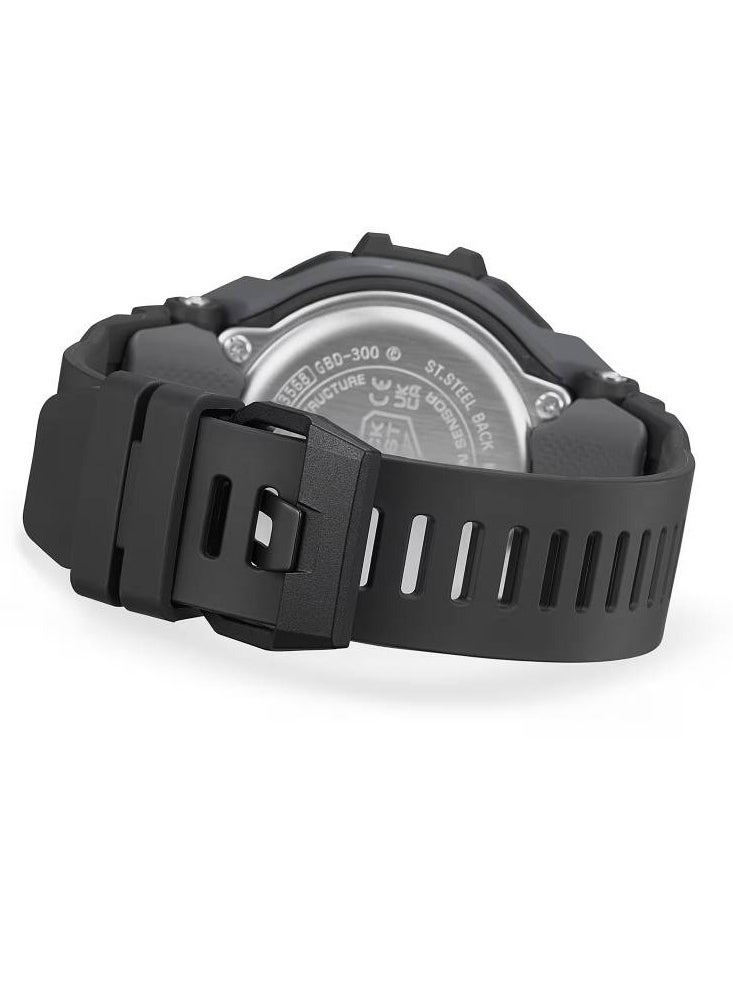 G-SHOCK - Digital Bluetooth Resin Band Men's Watch GBD-300-1ADR - Image 1