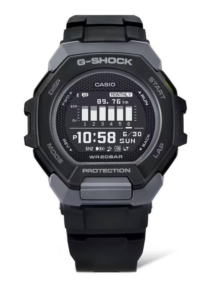 G-SHOCK - Digital Bluetooth Resin Band Men's Watch GBD-300-1ADR - Image 1