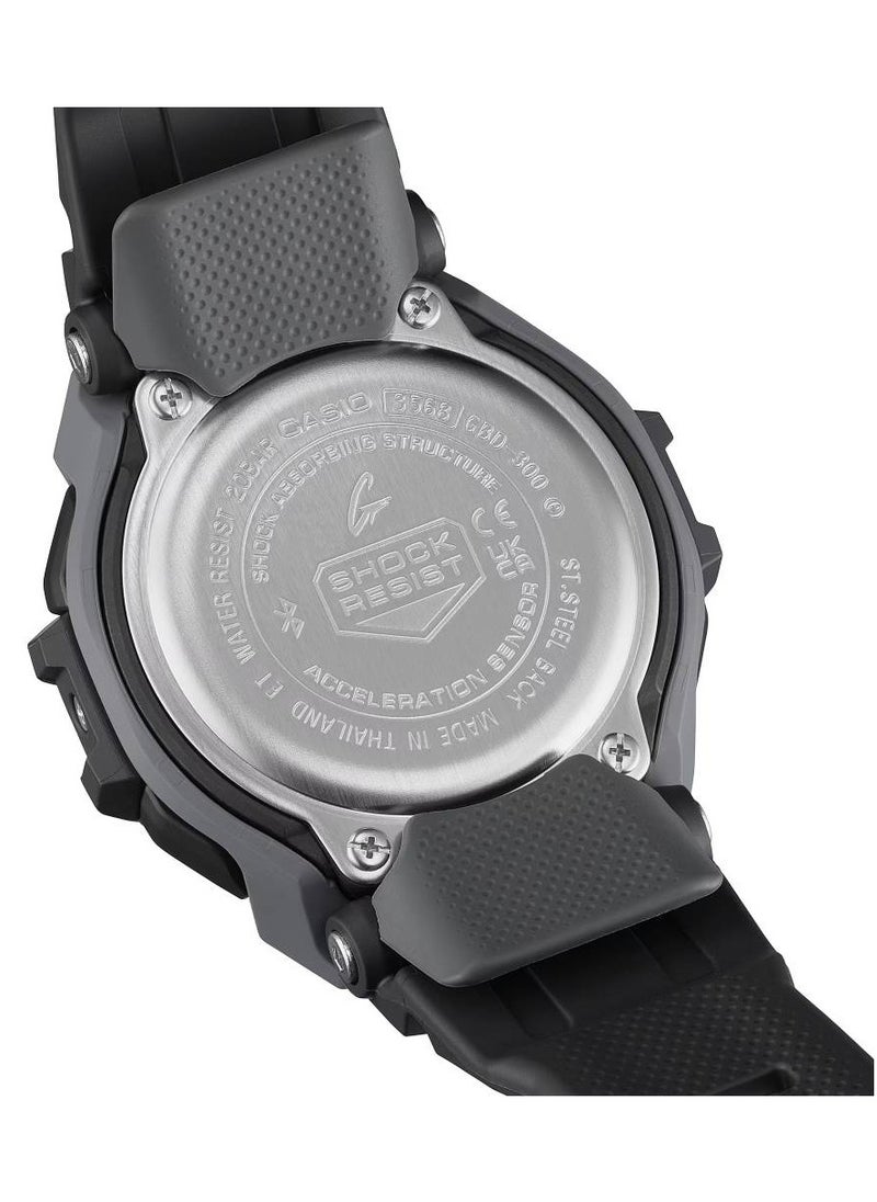 G-SHOCK - Digital Bluetooth Resin Band Men's Watch GBD-300-1ADR - Image 1