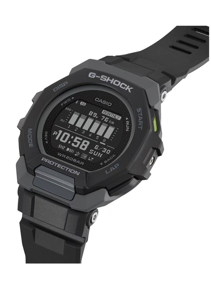 G-SHOCK - Digital Bluetooth Resin Band Men's Watch GBD-300-1ADR - Image 1