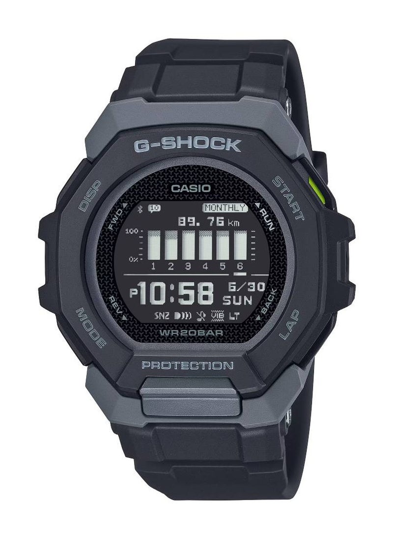 G-SHOCK - Digital Bluetooth Resin Band Men's Watch GBD-300-1ADR - Image 1