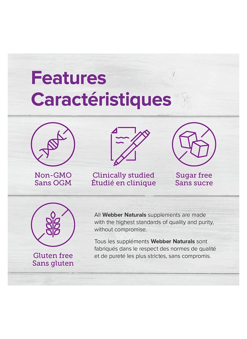 Webber naturals Webber Naturals Collagen30 Anti-Wrinkle 2,500mg 110 Gummies  - Image 2