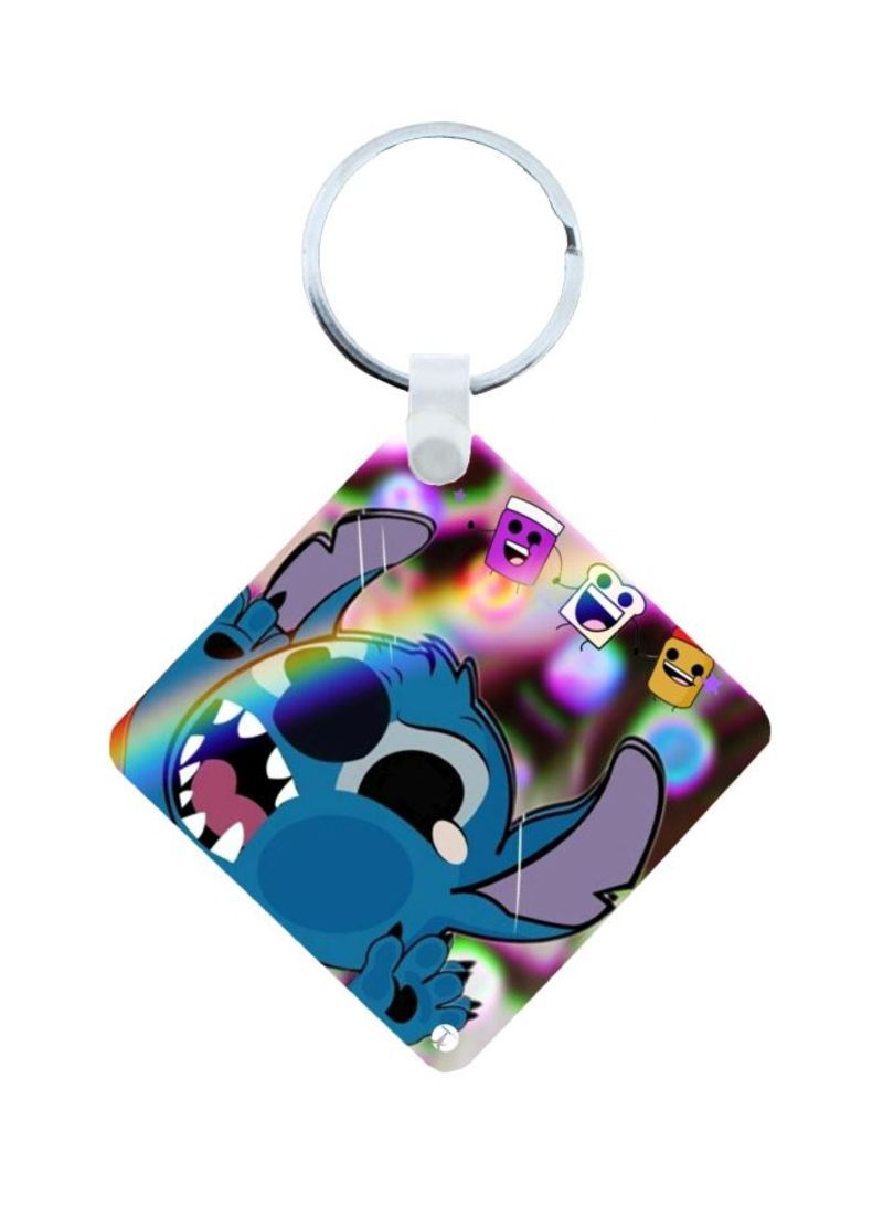 RKN Disney Printed Keychain Blue/Pink