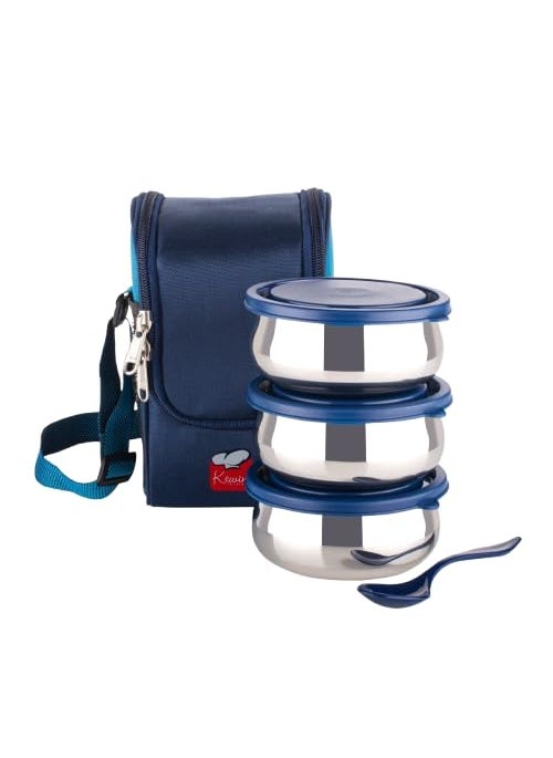 Generic Lunch Box Set with Bag 3 Containers 
