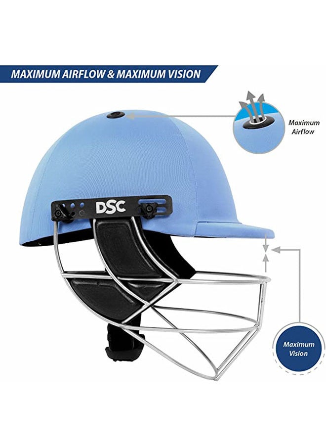 DSC Defender Cricket Helmet | For Men & Boys | Adjustable Steel Grill | Back Support Strap | Lightweight  - Image 3