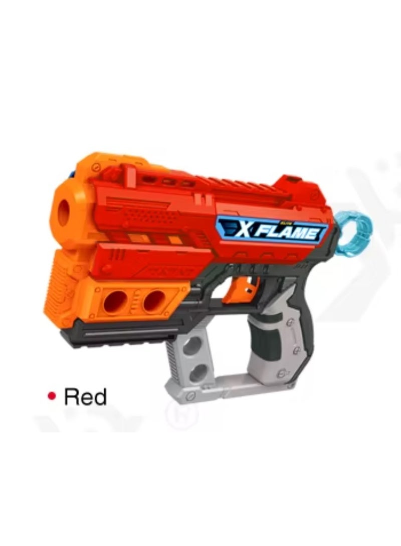Foam Blaster Gun Toy With 8 Bullets - Red - Image 2