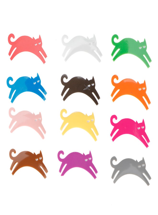 24pcs Silicone Cat Dog Animals Shapes Wine Glass Marker Drinking Cup Identifier Party Cup Sign - Image 2
