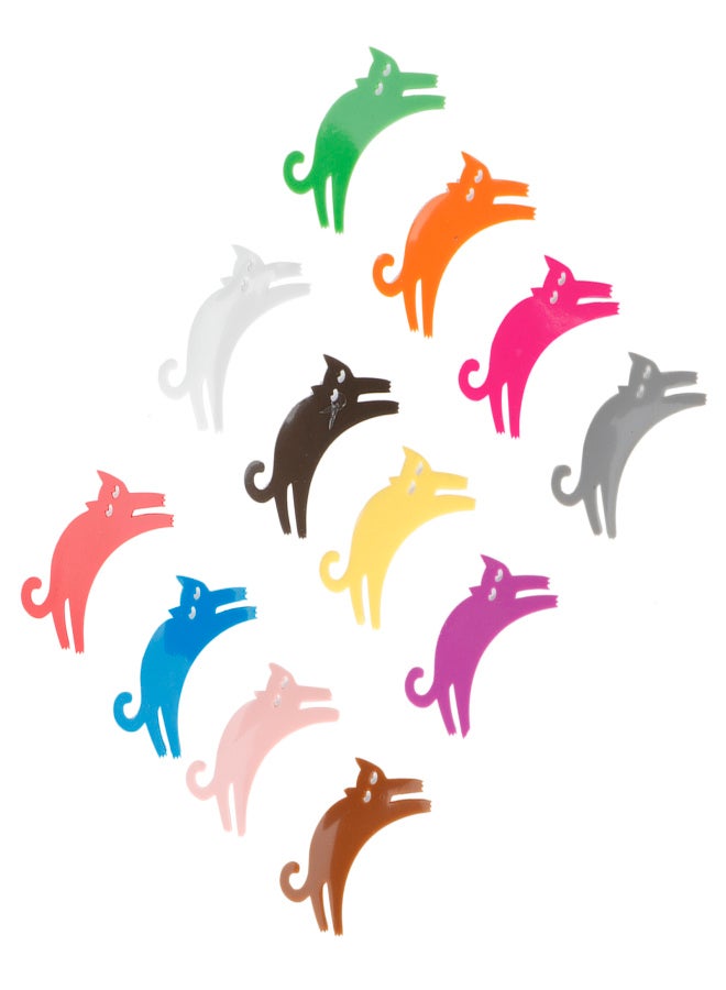 24pcs Silicone Cat Dog Animals Shapes Wine Glass Marker Drinking Cup Identifier Party Cup Sign - Image 4