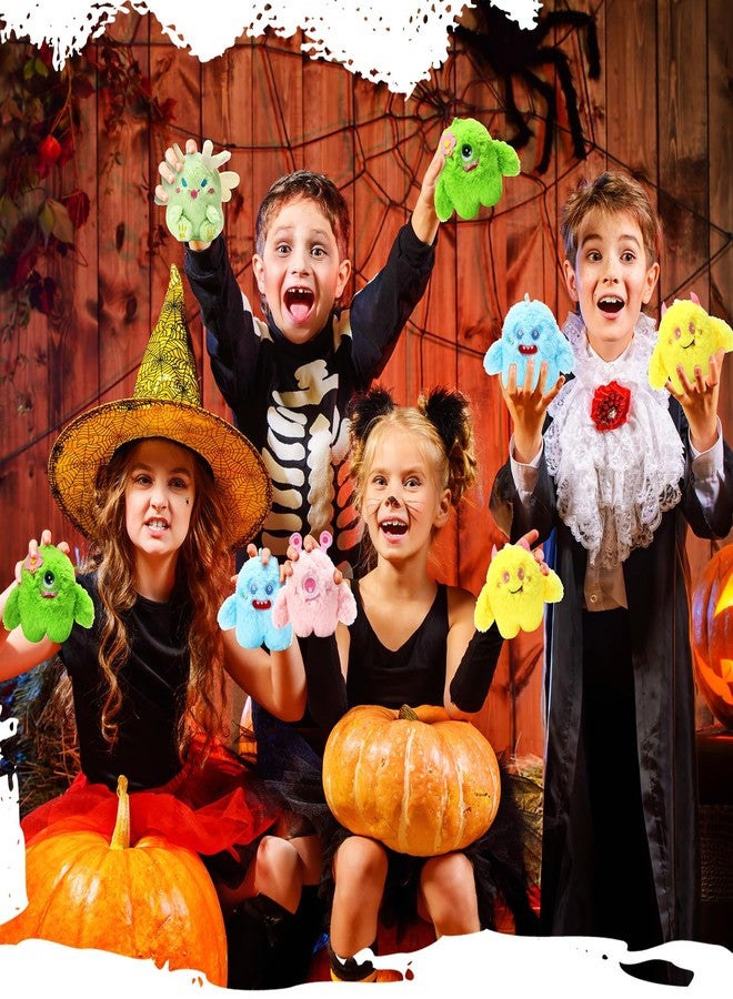 Aoriher 15 Pcs Small Monster Stuffed Animals Bulk Mini Plush Toys 4 Inches Plush Keychains Adopt a Monster for Operation Christmas Items Kid Birthday Party Favor Classroom Prize, 5 Styles - Image 4