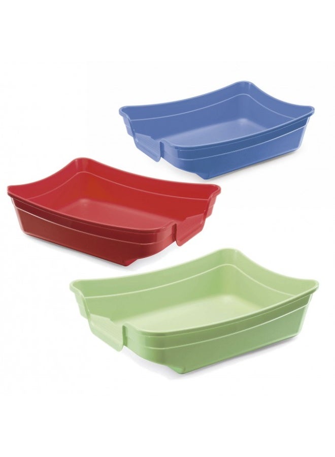 IMAC POLLY - Litter Tray for Cats, Rabbits, Chinchillas, Guinea pigs and Ferrets[Dimension - 35x25x10cm]