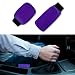 Kutyun 2 PCS Car Gear Shift Knob Cover Car Handbrake Cover AntiSlip Breathable Comfortable Handbrake Gear Shift Protector Car Interior Accessories Universal for Most Car - Image 2