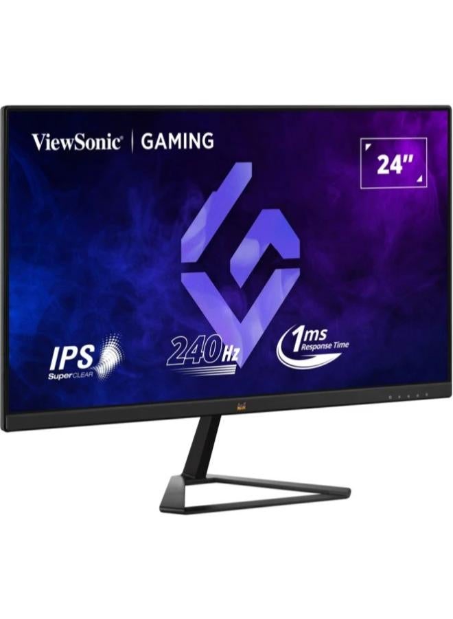 ViewSonic VX2479A-HD-PRO 24 Inch FHD Gaming Monitor | 240Hz Refresh Rate | 1ms Response Time | Black - Image 3
