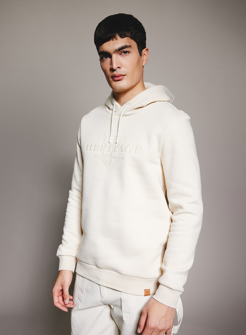 DeFacto Regular Fit Hooded Basic Sweatshirt  - Image 2