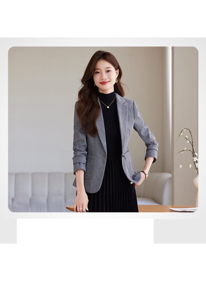 Shougu New Fashionable Casual Ms Suit Blazer - Image 1