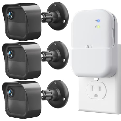 Aaeytby All-New Outdoor Camera Surveillance Mount for Blink, 3 Pack Weatherproof Protective Housing and 360 Degree Adjustable Mount for Blink Outdoor 4th & 3rd Gen Cam - Image 1