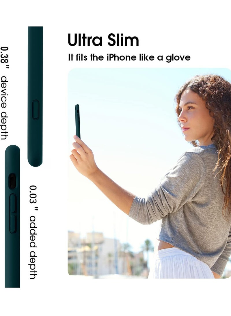 MIGOFAST Liquid Silicone Gel Cover with Full Body Protection Anti-Scratch Shockproof Case Compatible with iPhone XS Max - Image 4