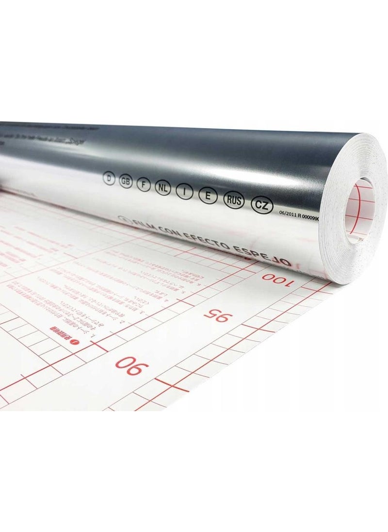 d-c-fix - 215-0005 Mirror Effect Self-Adhesive Foil (45CM x 1mt) - Image 1