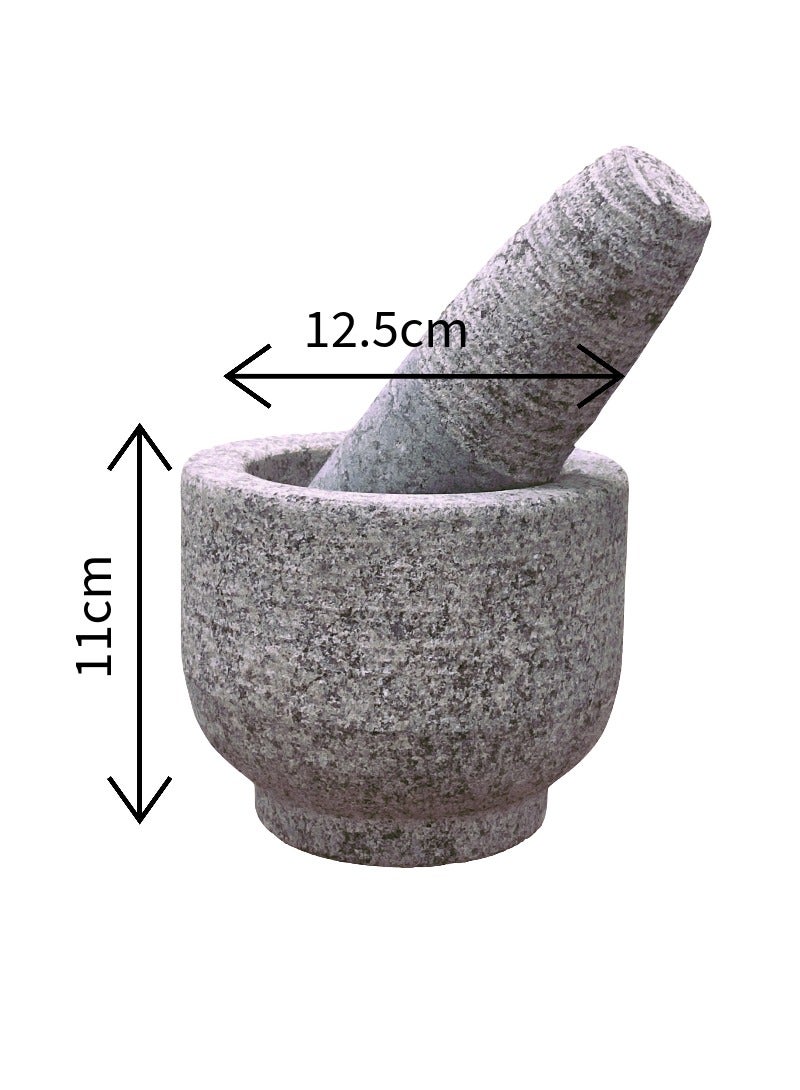 ايدا الصابون الطبيعي حجر هاون ومدقة 11x12.5cm  - Image 2