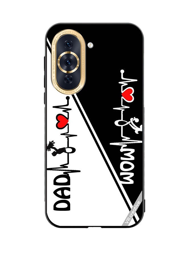 VR CREATIVE Protective Case Cover For Huawei Nova 10 Mom Dad Design Multicolour - Image 1