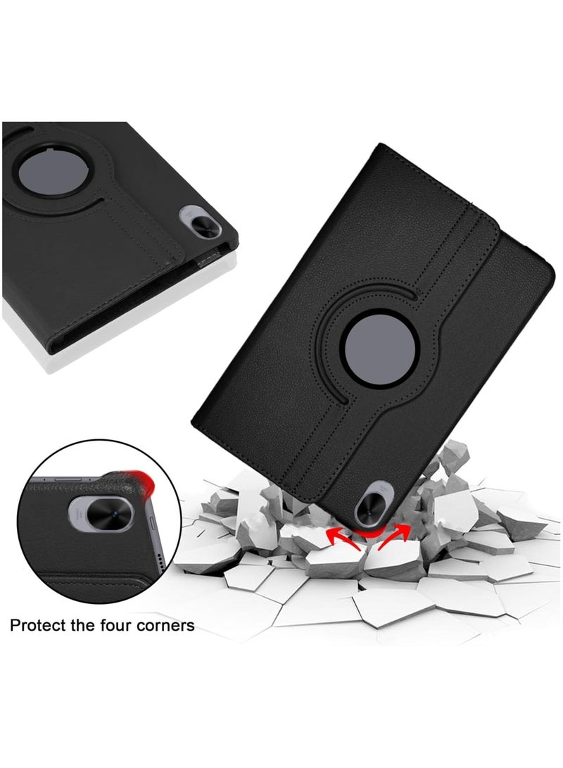 Leather Case compatible with Huawei Matepad 11.5s 2024 Tablet Cover, Rotating Case Tablet PU Leather Protective Cover, 360 Degree Stand Multi-angle Pocket fit for Huawei Matepad 11.5s 2024 - Image 3