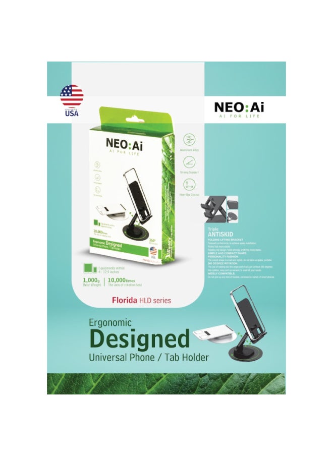 NEO:Ai NEO AI Phone Stand Holder Of Plastic - Black - KY1009  - Image 2