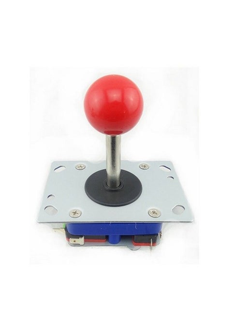 2/4/8 Way Adjustable Arcade Joystick Pc Fighting Stick Parts For Video Game Arcade Red Ball Tall