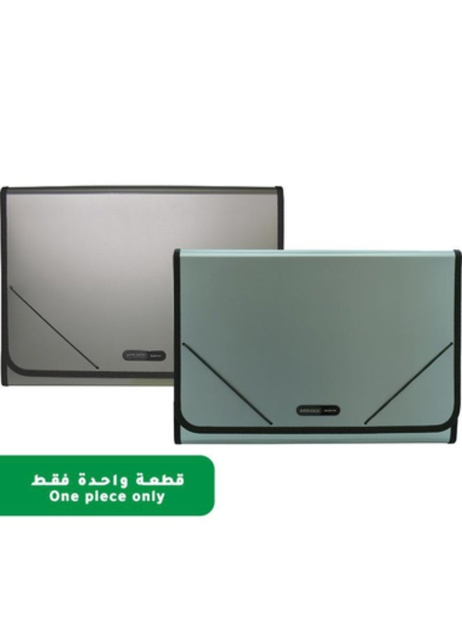 Data Bank Expanding File with Division F413 Pockets Assorted Color - Image 1