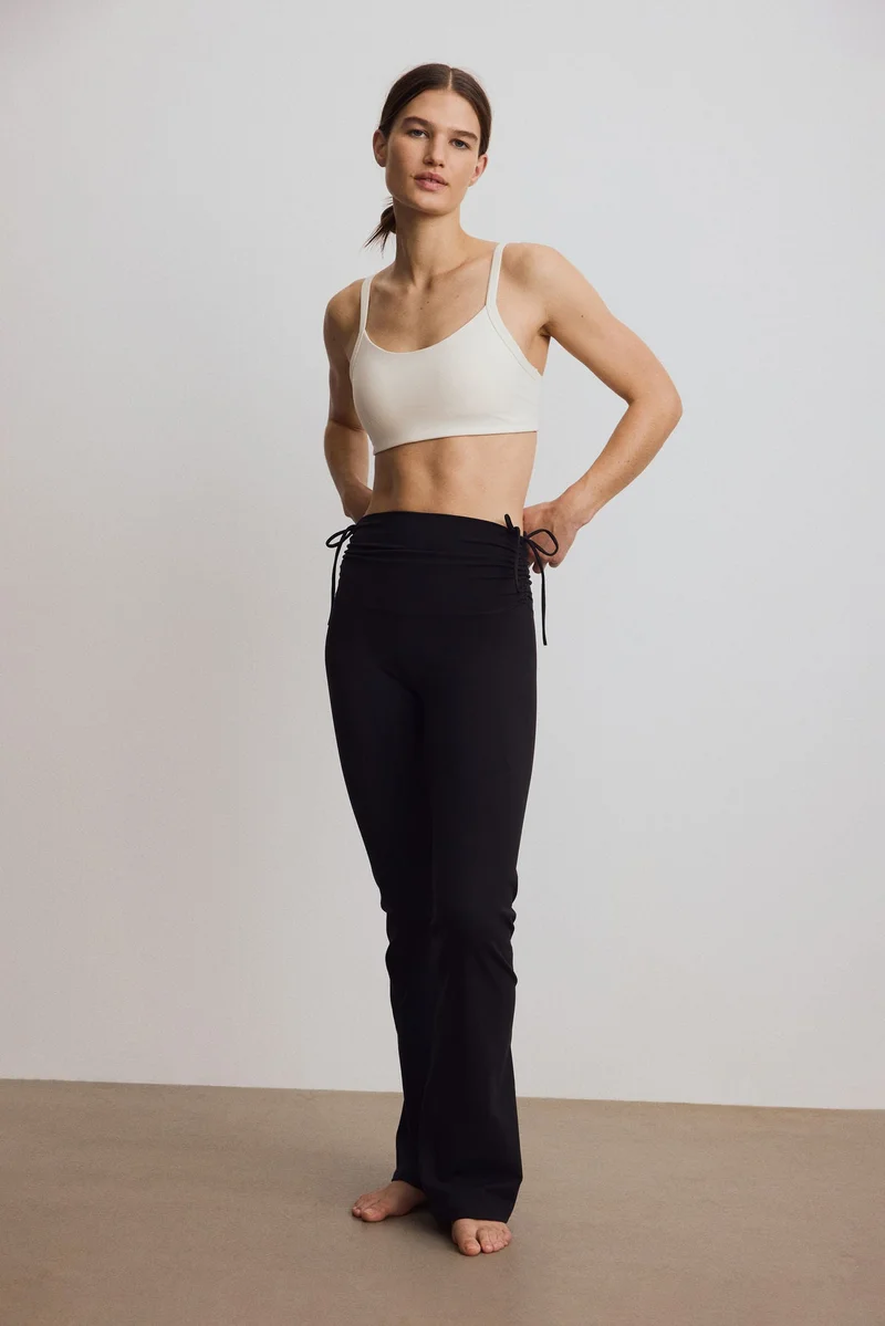 H&M Flared sports leggings with SoftMove™